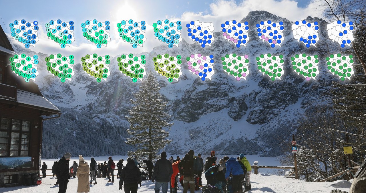 Pogoda na ferie 2026 z wyraźną zmianą. Najpierw zima, potem wiosna