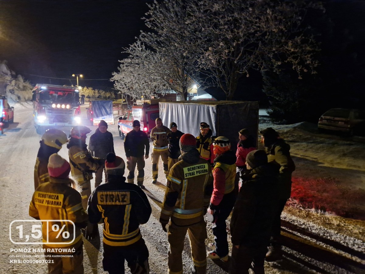 Pożar w Karkonoszach. Spłonęła Chatka Słoneczna