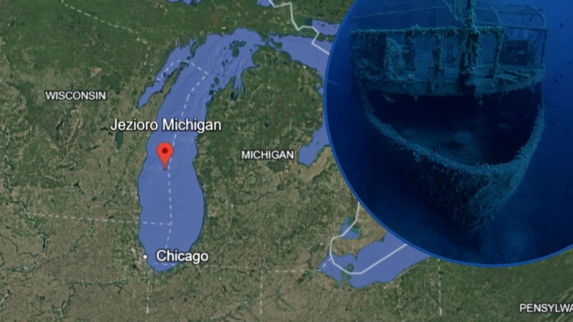 Niesamowite odkrycie w USA. Spoczywa na dnie od dziesiątek lat