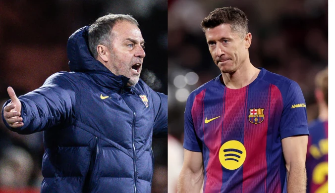 Lewandowski nie mógł uwierzyć, skandal w derbach. Flick aż zareagował