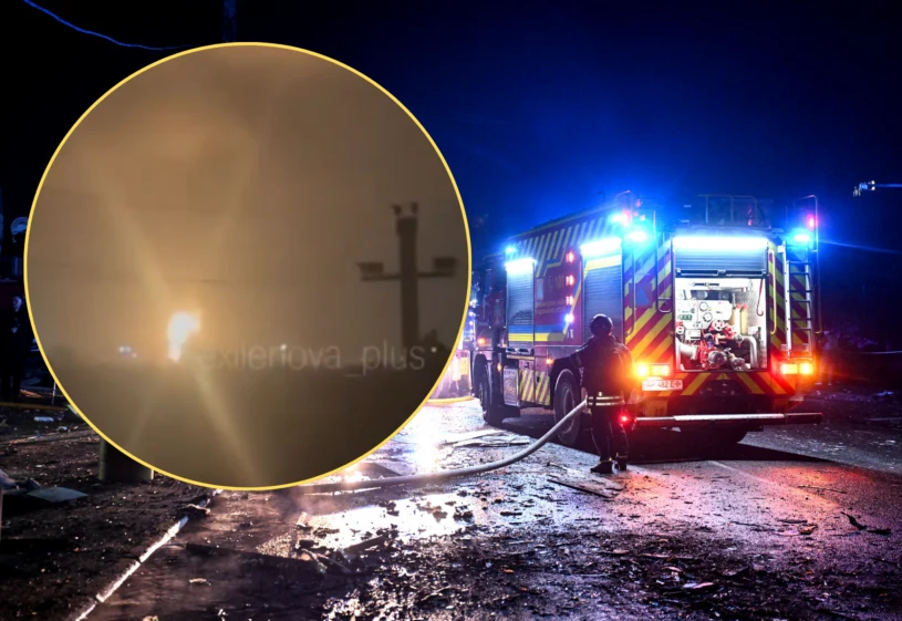 Rosyjska rafineria w płomieniach. Na niebie pojawiła się łuna ognia