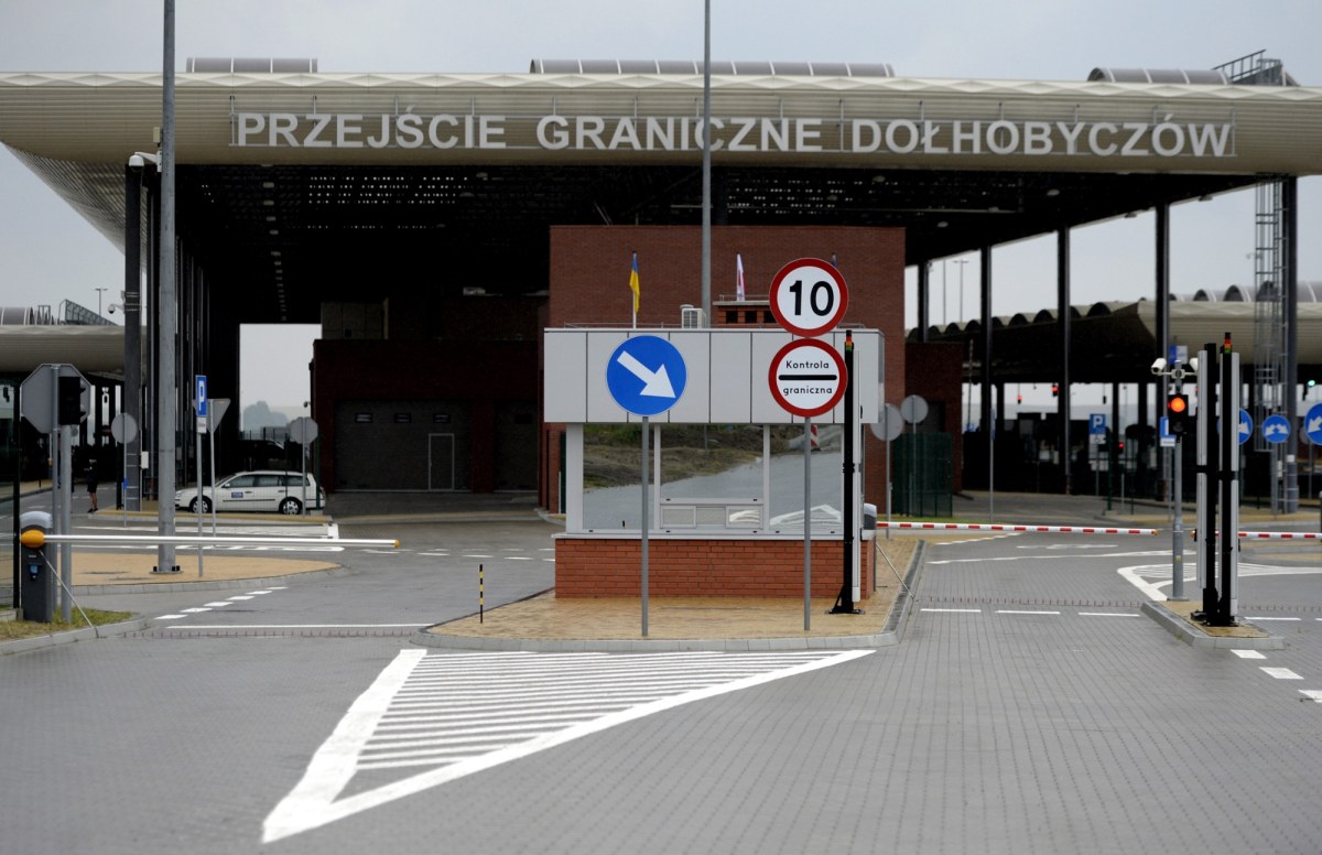 Ewakuacja na przejściu granicznym w Dołhobyczowie. Powodem granat