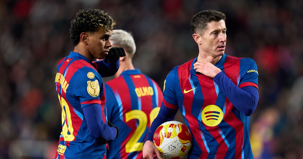 "Lewy" w centrum zamieszania. Głośno po tym, co zrobił Yamal. Koszmar Barcy