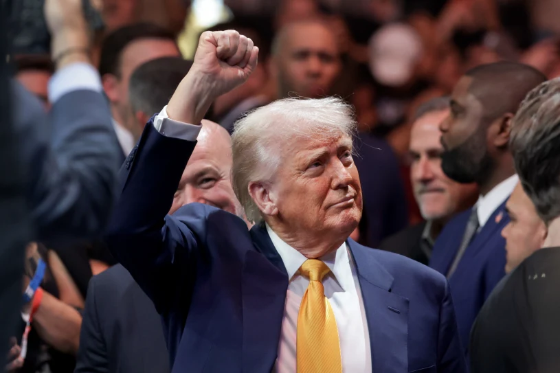 Donald Trump w centrum zamieszania, szef UFC potwierdza. Gorąco przed galą