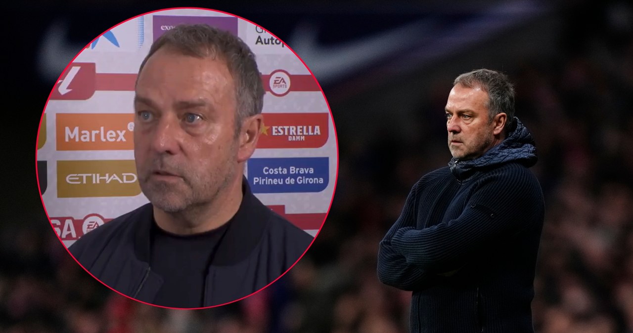 Kontrowersje w meczu Barcy, tak potem zachował się Flick. Wszystko na wizji