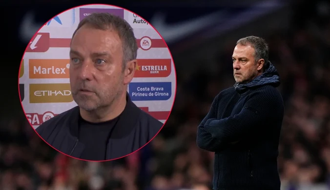 Kontrowersje w meczu Barcy, tak potem zachował się Flick. Wszystko na wizji