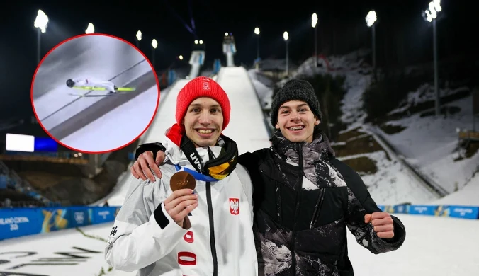 Najpierw wielki triumf Konrada Tomasiaka, a teraz taki lot. Popis Polaka