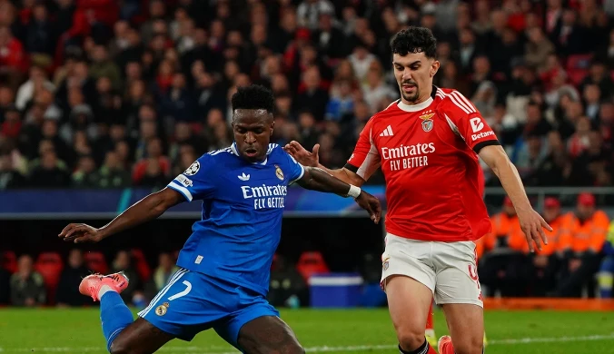 Kosmiczny gol Viniciusa, a potem nagła przerwa. Sceny w Lizbonie