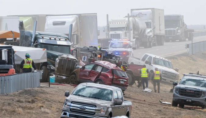 Burza piaskowa uderzyła w Kolorado. Doszło do tragicznego karambolu