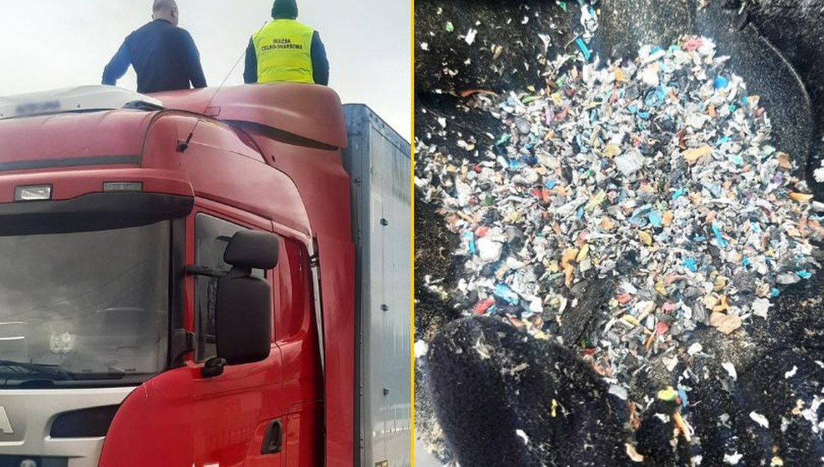 23 tony niemieckich śmieci przechwycone na autostradzie w Polsce