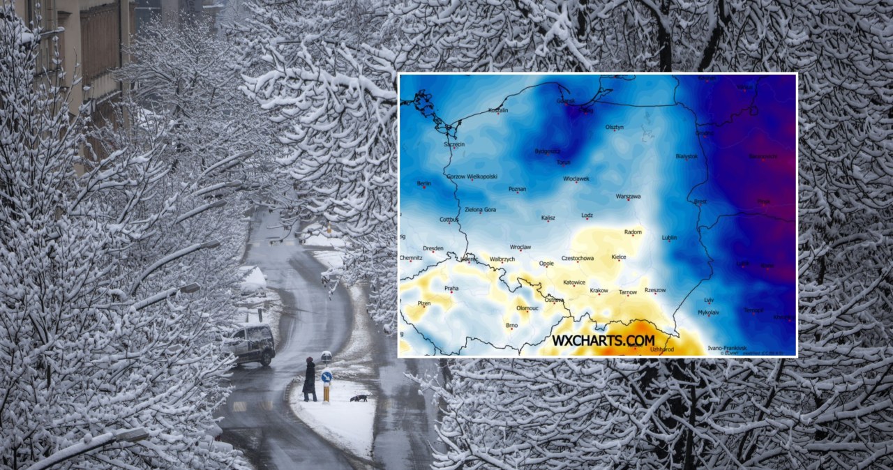 Śnieg i mróz nie odpuszczają. Na południe wróci odwilż