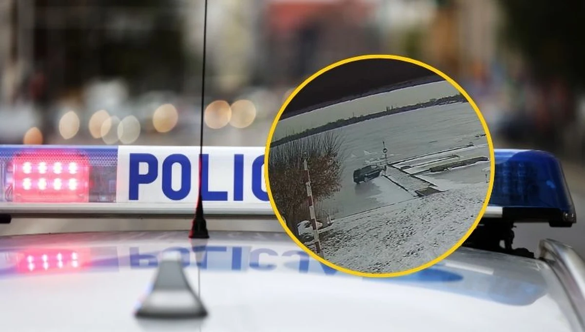 Niebezpieczna sytuacja na Zalewie Zegrzyńskim. Kamery monitoringu zarejestrowały kierowcę samochodu osobowego, który wjechał na zamarzniętą taflę jeziora, a następnie uderzył w pomost należący do Legionowskiego Wodnego Pogotowia Ratunkowego. Drewniana konstrukcja została poważnie uszkodzona, a sprawą zajmuje się już policja.