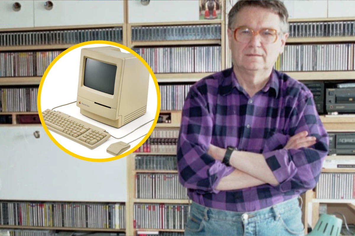 Niecodzienną pamiątkę po Zdzisławie Beksińskim mogą zdobyć fani twórczości tego malarza. Na aukcję trafił jego pierwszy komputer - Apple Macintosh Classic. 