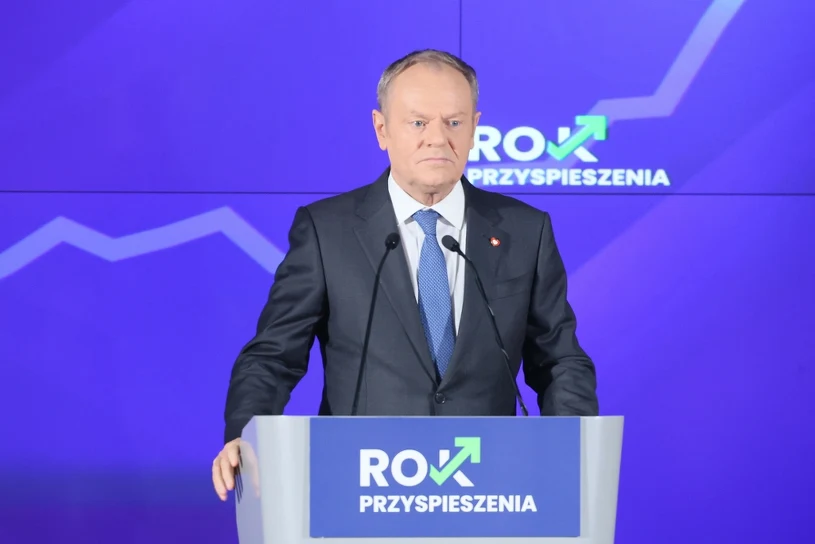"Zapowiadany przełom stał się faktem". Tusk zapowiada "rok przyspieszenia"