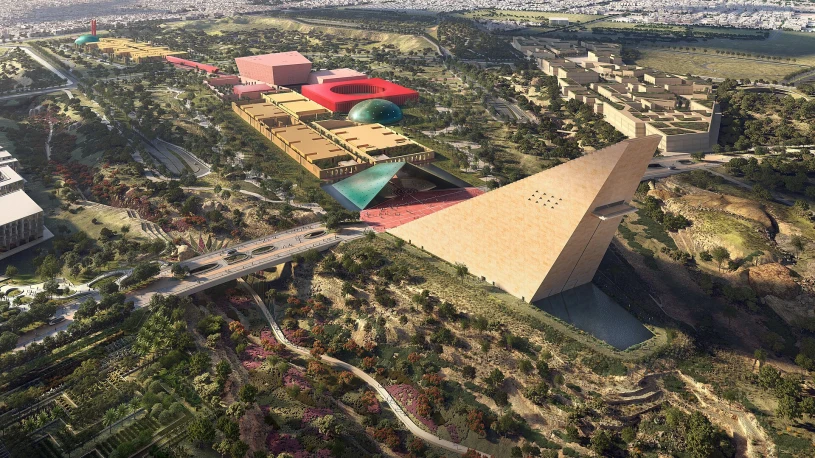 Zmieniają pustynię w ogromny park. Trwa budowa w Arabii Saudyjskiej