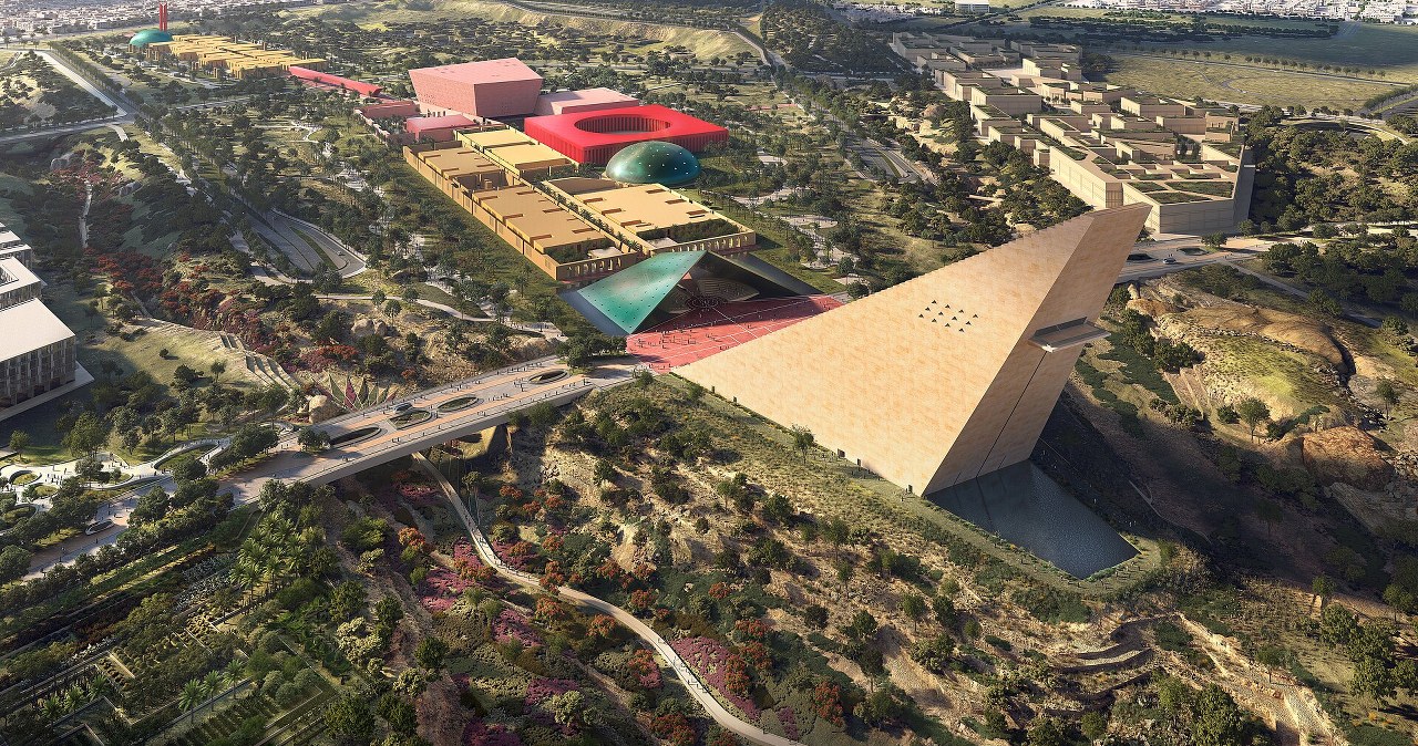 Zmieniają pustynię w ogromny park. Trwa budowa w Arabii Saudyjskiej