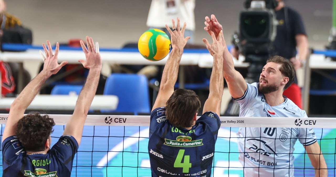 Polscy siatkarze walczyli w Lidze Mistrzów. Włosi górą. Punkt na wagę złota