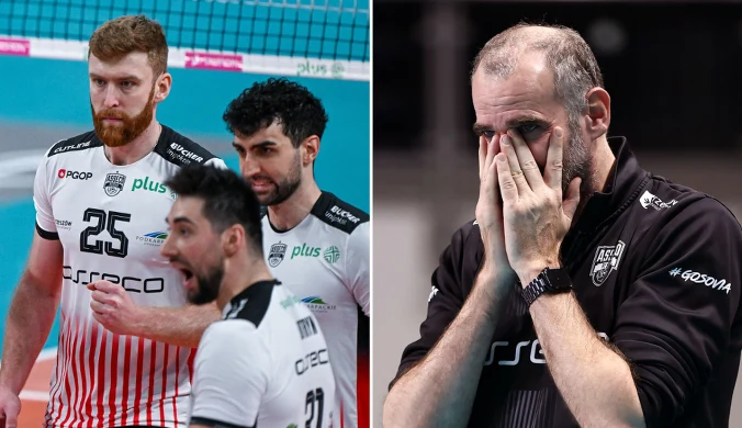 Krzyki trenera i sensacyjny koniec. Wpadka polskich siatkarzy w LM