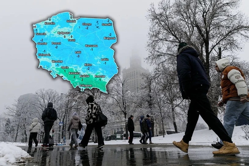 Do Polski zbliża się Gerd. Niesie mroźną wersję zimy, zwłaszcza po zmroku