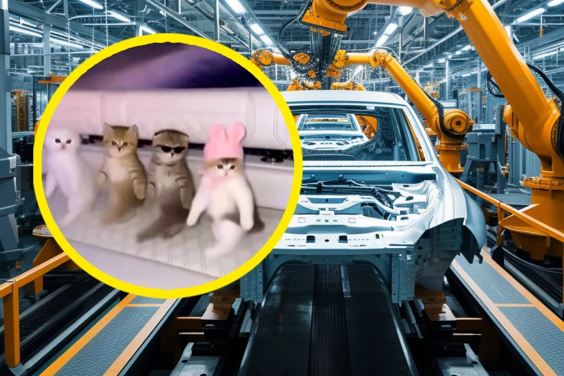 Znowu braknie części do samochodów. Wszystko przez słodkie kotki