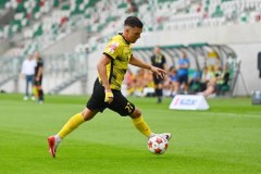 Piłka nożna: Betclic 1. Liga - mecz: Wieczysta Kraków - Polonia Warszawa