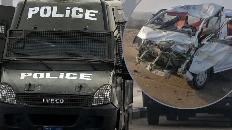 Pickup zmiażdżony między ciężarówkami. Tragiczny bilans wypadku w Egipcie