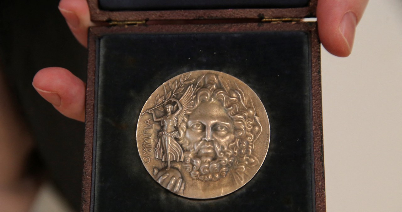 Medal z pierwszych igrzysk olimpijskich na aukcji. Jest wart krocie