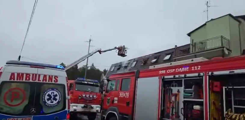Pożar DPS-u w Szczawnie. Są poszkodowani