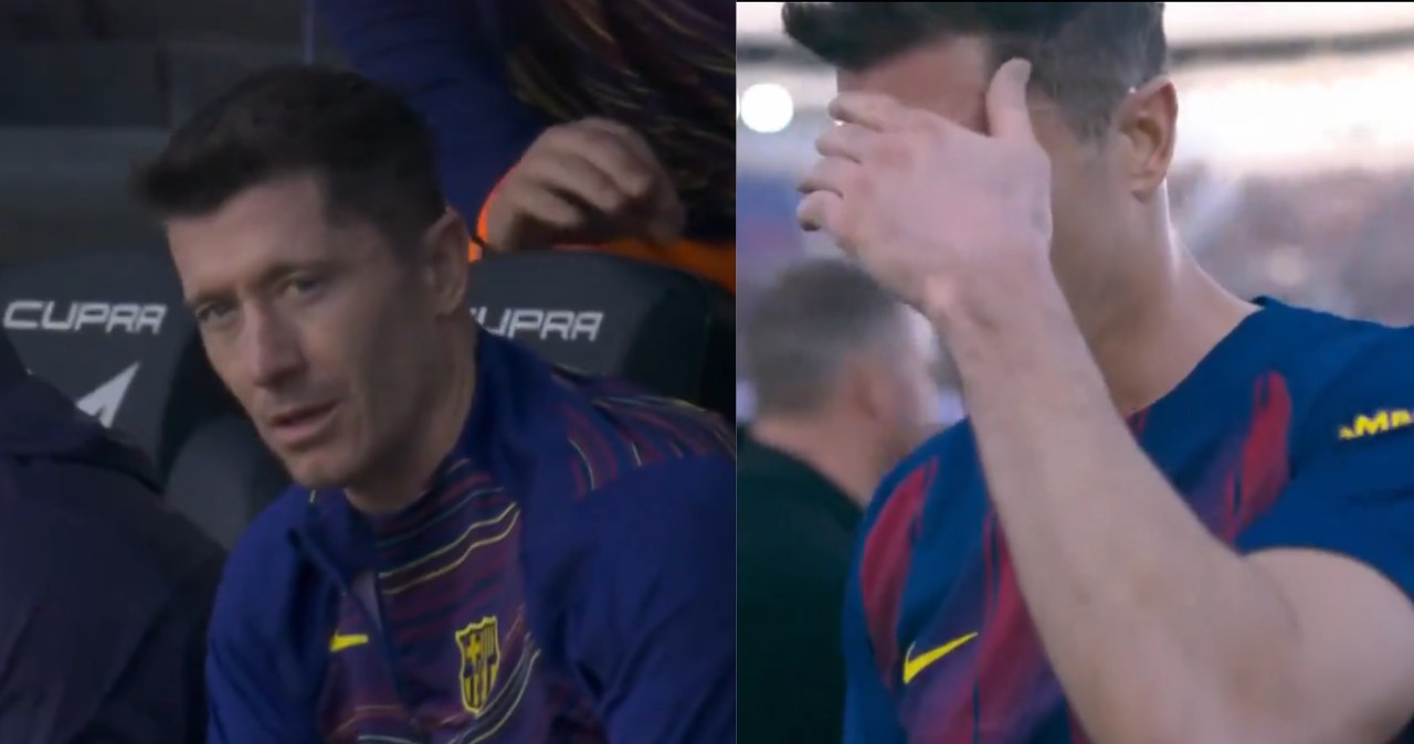 Głośno o tym, jak zachował się Lewandowski. Widział to cały świat