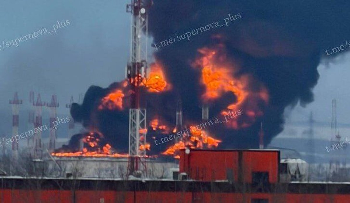 Długie ręce Kijowa. Płonie najważniejszy obiekt rosyjskiego sektora naftowego