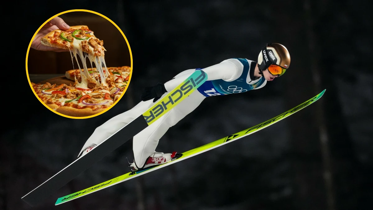 We włoskim Predazzo postanowiono w osobliwy sposób wyróżnić Kacpra Tomasiaka - polskiego skoczka narciarskiego, który na tegorocznych igrzyskach zdobył trzy medale - w jednej z pizzerii na cześć 19-letniego sportowca nazwano pizzę. To najwyższy wyraz uznania, który wcześniej spotkał w Predazzo Adama Małysza. Sprawdź, jakie składniki ma pizza nazwana imieniem Kacpra Tomasiaka.