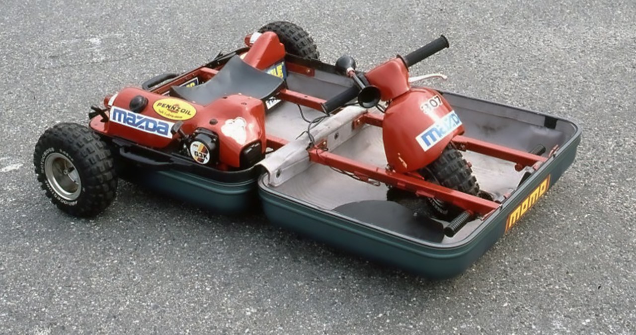 Samochód i walizka w jednym. Tak projektowano w latach 90.