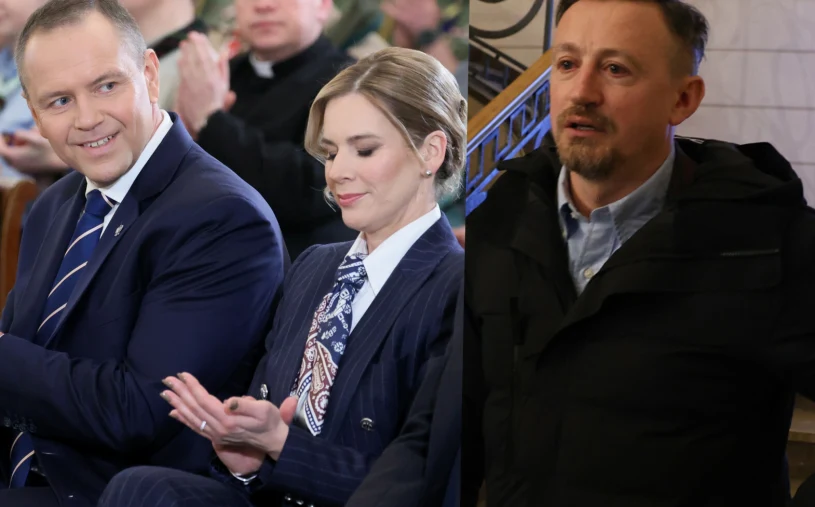 Małysz pognał do Nawrockiego nowym autem. Widok wprawił ludzi w osłupienie