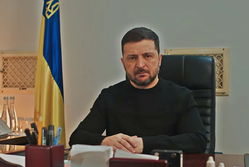 Zełenski wspomniał pierwsze dni wojny. "Tutaj usłyszałem, że mam uciec"