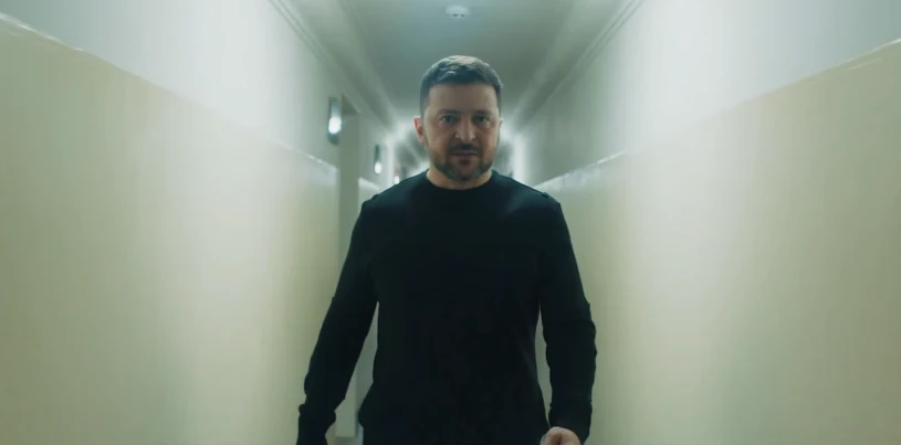 "Wcześniej nie pokazywaliśmy tych pomieszczeń". Zełenski odsłonił kulisy