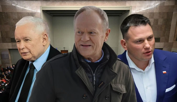 Ciasno na podium, sześć partii w Sejmie. Najnowszy sondaż parlamentarny