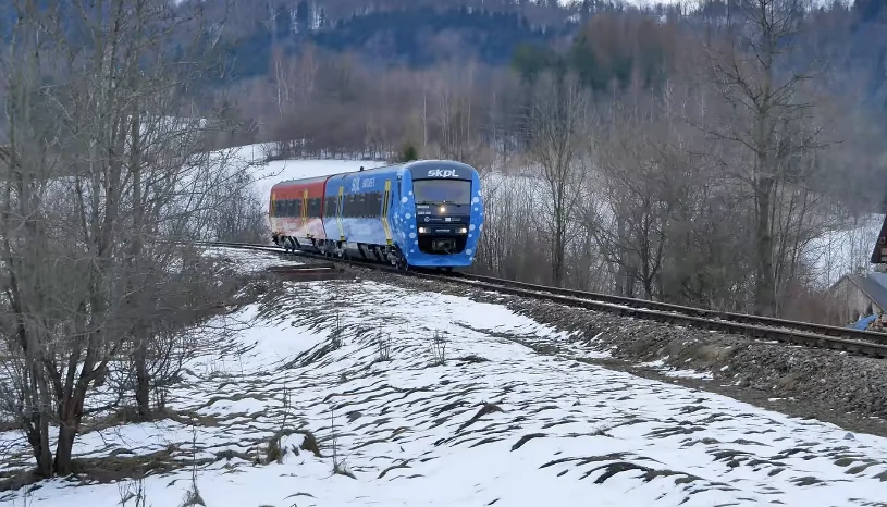 Kolejny pociąg na wodór w Polsce. Przebudowali pojazd spalinowy