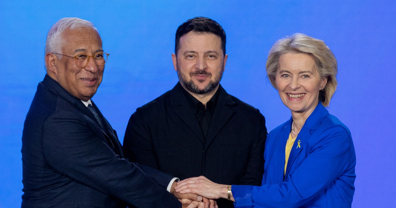 Wojna na Ukrainie. Szefowa KE zapowiedziała ominięcie węgierskiej blokady pomocy Ukrainie Wojna na Ukrainie. Szefowa KE zapowiedziała ominięcie węgierskiej blokady pomocy Ukrainie