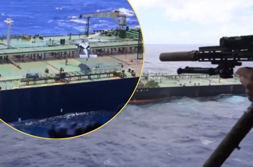 Spektakularna akcja USA na Oceanie Indyjskim. Żołnierze przejęli tankowiec