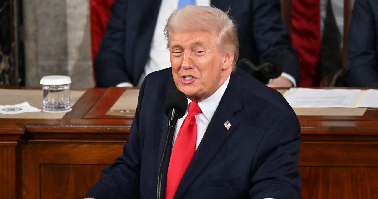 Donald Trump mówił o "złotej erze". Nie szczędził gorzkich słów