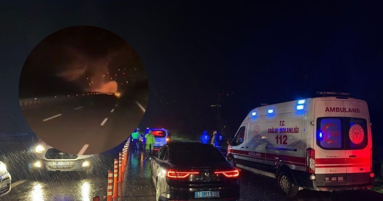 Turcja. F-16 rozbił się przy autostradzie w Balikesir, nie żyje pilot Turcja. F-16 rozbił się przy autostradzie w Balikesir, nie żyje pilot