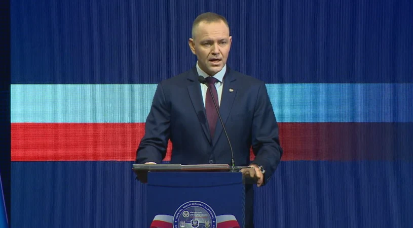 Karol Nawrocki na odprawie z żołnierzami. Mówił o SAFE, "budzi wątpliwości"