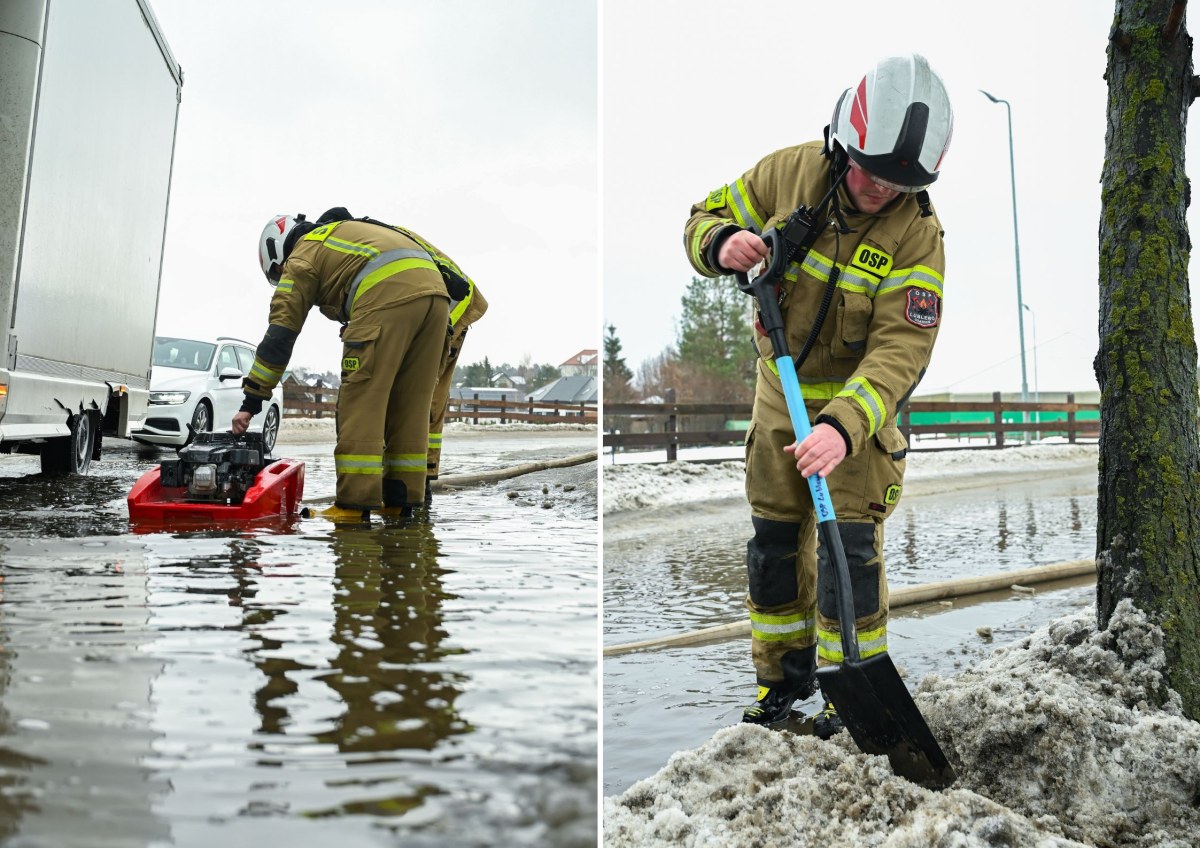 Woda wdziera się do piwnic i na posesje. 117 interwencji straży pożarnej