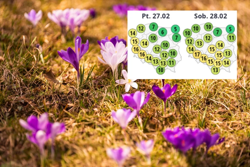 Wiosna jeszcze w lutym. Rekordowe ocieplenie w weekend