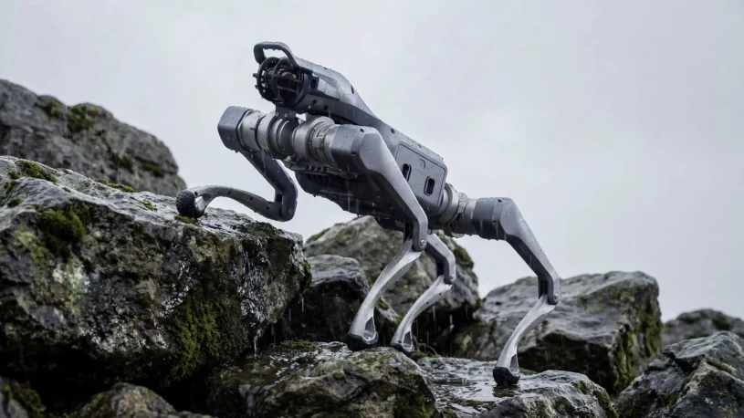 Robo-pies napędzany AI. Dźwiga 65 kg i biega z prędkością 29 km