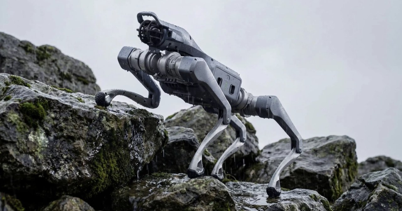 Robo-pies napędzany AI. Dźwiga 65 kg i biega z prędkością 29 km