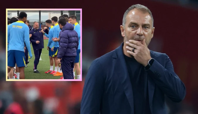 Tak zawodnicy Barcelony potraktowali Flicka. Lewandowski nie był wyjątkiem