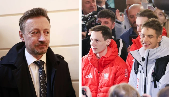 Małysz wszystko nagrał. Tak minister potraktował medalistów olimpijskich