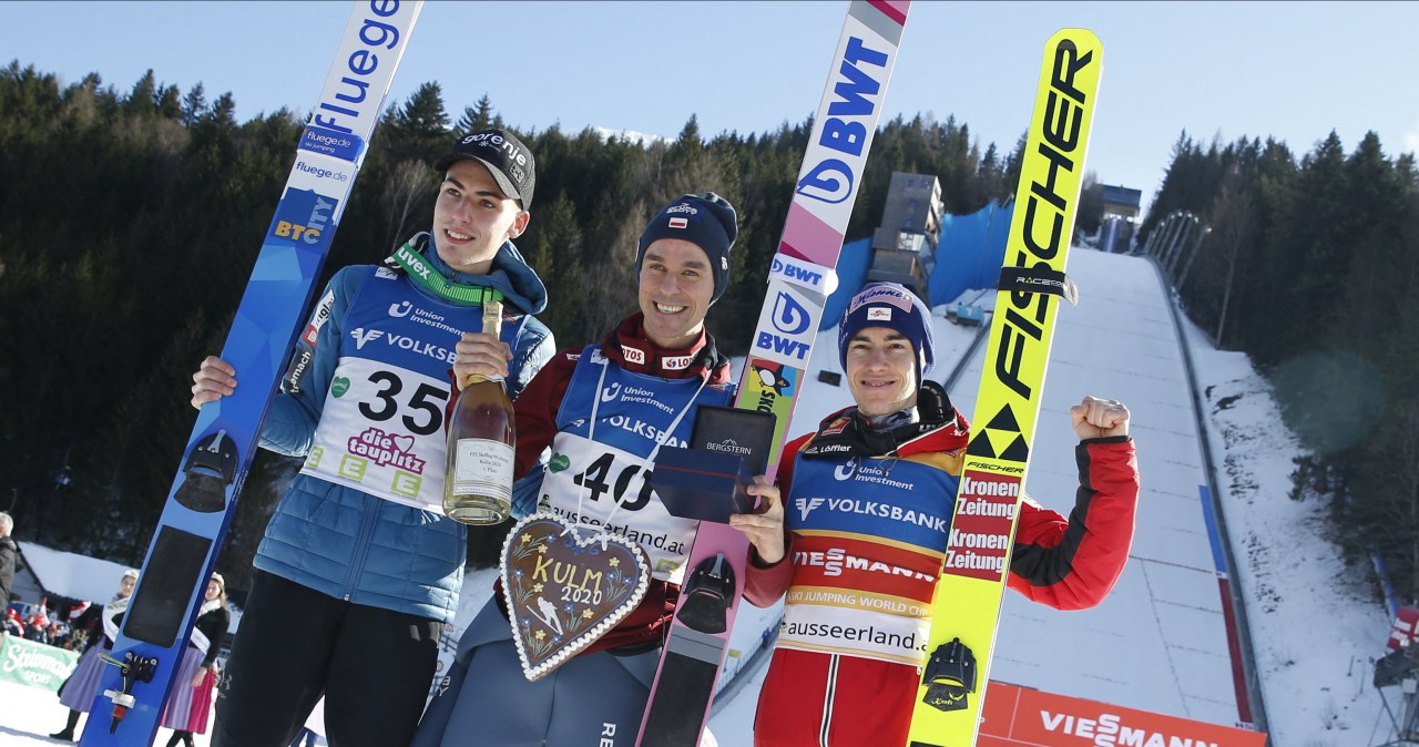 Piotr Żyła wystrzelił i nie dał szans rywalom. Wielkie świętowanie w Kulm