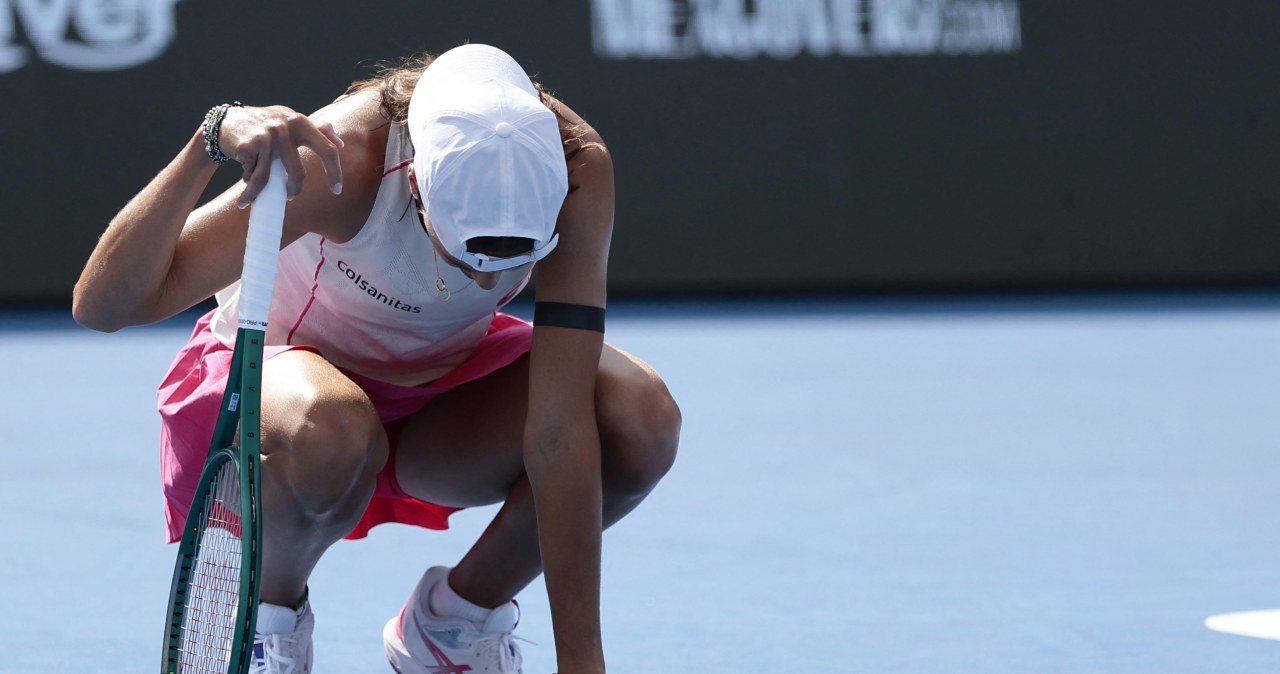 Polka zeszła z kortu, wtedy rozegrał się dramat. Koszmarne sceny w Meridzie